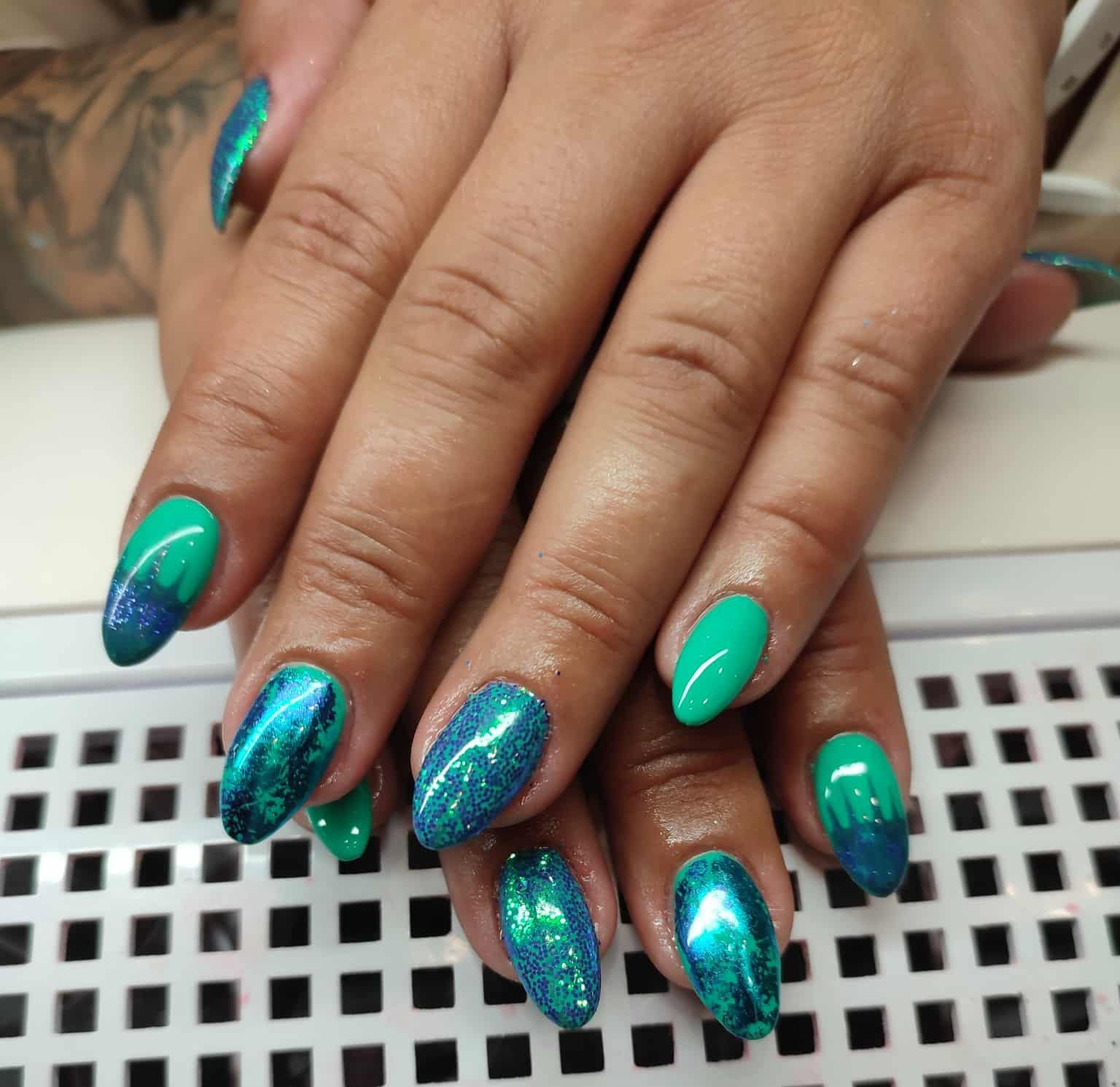 Manicure morski